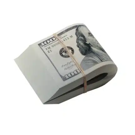 Purchase realistic $100 prop cash bundles for movies and photos